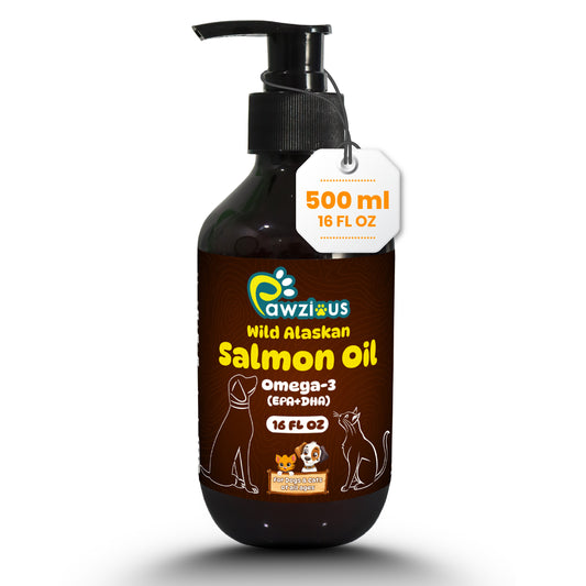 Wild Alaskan Salmon Oil for Dogs & Cats, (500ml)
