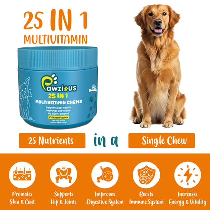 25 in 1 Multivitamins for Dogs