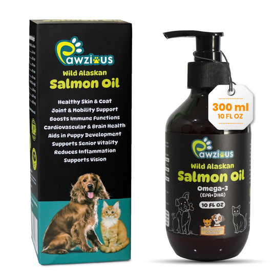 Wild Alaskan Salmon Oil for Dogs & Cats, (300ml)